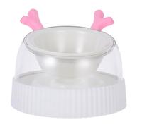 CVUTOVO pour Surélevée Antidérapante avec Support Distributeur Eau et Nourriture pour Animaux de Compagnie et Design Basculement Facile à Nettoyer Conception Économique Espace