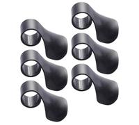 CVUTOVO Repose-accélérateurs Lot de 6 en Abs Noir Réglage D'angle pour Usage Flexible, Accessoire pour Manette des Gaz de Moto et Trottinette Électrique