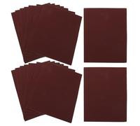 CVUTOVO Revêtement en Papier de Verre pour Cage à Oiseaux 20pcs Texture Interactive et Simulation Naturelle pour Griffes et Becs de Perroquets