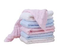 CVUTOVO Serviette D'allaitement en Mousseline de Coton Pur pour Bébé 6 Pièces, Douce et Confortable, Pratique à Utiliser, à Couches