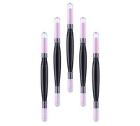 CVUTOVO Stylo de Manucure et Soin des Ongles 5 Pièces Ergonomique Double Tête en Pp pour Pédicure Professionnelle en Salon de Beauté