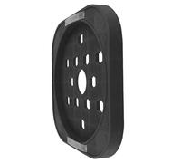CVUTOVO Support de Réservoir D'essence Mobile Roues Universelles, Base Ronde en Plastique et Acier Inoxydable, Conçu pour Cuisines Familiales et Restaurants