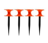 CVUTOVO Support de Tuyau D'arrosage en Pp Roulettes Directionnelles, Lot de 4 Pièces pour Jardin et Espaces Verts, Guidage et Protection du Tuyau