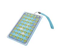 CVUTOVO Tablette Éducative Interactive pour Garçon et Filles Jouets d'apprentissage Islamiques Apprentissage de L'Alphabet Arabe Développement Cognitif Jouet Précoce pour Bébé 38 Segments