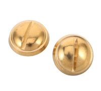 CVUTOVO Vis de Repose-pouce pour Saxophone en Métal Or, 2 Pièces, Installation Rapide et Compatibilité Large pour Saxophones Alto, Ténor et Soprano