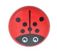 CVUTOVO Yo-yo Bois pour Garçon Fille Motif Coccinelle Rouge Éducatif de Coordination Main-œil Compact et Facile à Transporter pour Filles et Garçons
