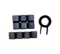 CVZJ Lot de 10 touches pour clavier de jeu mécanique K70 K95 K90 K63 K65 et autres commutateurs de clavier mécanique