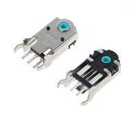 CVZJ Lot de 2 souris originales très précises Vert 13 mm