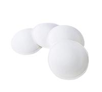CVZJ Lot de 4 coussinets d'allaitement en coton bio doux et respirant pour coussinets d'allaitement anti-débordement