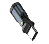 CVZQTE Adaptateur USB C PD240W Rotation À 180 ° 5A Rapide Synchronisation des Données 480Mbps pour Les Appareils De Jeu Et Type Adaptateur Rapide Rotatif À Degré USB