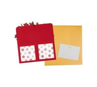 CVZQTE Christmas Cards with Envelope Handmade Flower Box Paper Sculpture Greeting Card for Men Women Valentines Cardstock for Card Making