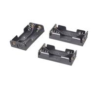 CVZQTE De Batterie Universel 2A Soudable avec Broches Construction Métallique en Plastique pour L'électronique De Batterie Soudable pour L'électronique