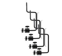 CVZQTE De Vis Caméra Fileté Rotatif Robuste 1/4 "avec Revêtement Résistant À La pour en Acier Caméra Jeu Résistant Intempéries