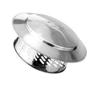 CVZQTE Materifiés en Acier Inoxydable Robustes Couvre-cheminées Pluie Portables pour Blocage d'eau Efficace Une Durée Prolongée Chapeau Cheminée en Acier Inoxydable