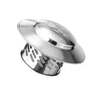 CVZQTE Materifiés en Acier Inoxydable Robustes Couvre-cheminées Pluie Portables pour Blocage d'eau Efficace Une Durée Prolongée Chapeau Cheminée en Acier Inoxydable