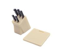 CVZQTE Tinyature - Collection D'outils De Coupe pour Maisons Poupées À L'échelle 1:12 Conception Sûre Ensemble D'outils Coupe Miniatures Maisons Poupées