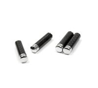 CVZXSDWLL Compatible avec BMW pour E46 E52 E53 E60 E90 F10 F30 X1 X3 X5 X6 4 Pièces CarbonBolt Serrure De Porte Bâton Goupille Capuchon Décoration Accessoires De Voiture Bouton Verrouillage Porte