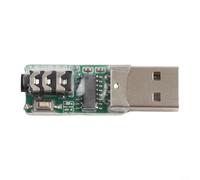 CW Key Trainer avec interface USB de type C et en option pour PC et mobile - Prend en charge la saisie de clé manuelle et automatique pour les applications d'apprentissage du code morse (USB)