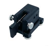 CW Telegraph Key for Shortwave HF with Stabilizer Base, Stainless Steel Portable Single Dial Design for Amateur and Communication Training