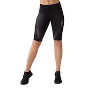 CW-X Short de compression pour femme avec générateur d'endurance et de soutien des muscles et des articulations, noir, Taille L