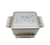 CW12B-3A/6A/10A/20A/30A/40A-S 005 filtre d'alimentation à trois feux et un bornier de terre 380V triphasé à trois fils(20A CW12B-20A-S 005)