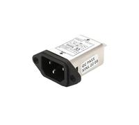 CW2A CW1D Filtre d'alimentation monophasé Type Prise Secteur Anti-interférence 220V(CW1D-1A-T)