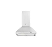 CWB6441XNH - Hotte - hotte décorative - largeur : 59.8 cm - profondeur : 49 cm - evacuation & recyclage - acier inoxydable