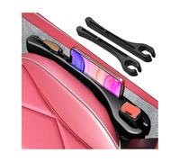 CWBFC 2 Pièces Bandes de Remplissage pour Siège de Voiture pour BMW 2 Series F23 Cabriolet 2015-2020 2021, Empêche Les Objets de Tomber sur Le Côté du Siège Accessoires de Siège de Voiture,Black