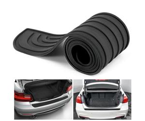 CWBFC Bande de Protection de Pare-Chocs Arrière de Voiture pour Mercedes Benz Citan W420 I 2021-2024, Protection de Coffre Garniture de Hayon Autocollant de Arrière,Bla-CK