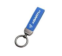 CWBFC Porte-clés de Voiture pour Abarth 500C 2010-2014, résistant à l'usure et à la Poussière Accessoires de Clé de Voiture Pièces de Rechange Décoratives Cadeaux Personnalisés et Créatifs,B-L