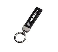 CWBFC Porte-clés de Voiture pour Abarth 695 595 500, résistant à l'usure et à la Poussière Accessoires de Clé de Voiture Pièces de Rechange Décoratives Cadeaux Personnalisés et Créatifs,A-L