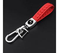 CWBFC Porte-clés de Voiture pour DS 4,résistant à L'usure et à la Poussière Accessoires de Clé de Voiture Pièces de Rechange Décoratives Cadeaux Personnalisés et Créatifs,R-ed-M