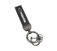 CWBFC Porte-clés de Voiture pour Mazda MX-5,résistant à L'usure et à la Poussière Accessoires de Clé de Voiture Pièces de Rechange Décoratives Cadeaux Personnalisés et Créatifs,A-M