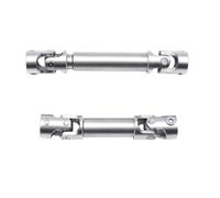 CWBSEB Cardans Universels Acier INOX pour RC 1/18 CNC Renforcés | Transmission Métal Robuste Pièces Détachées Accessoires Cardan Universel Châssis