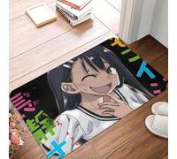 CWCMZDH Bully-Moi de Ne Pas Jouer avec Moi, Miss Nagatoro antidérapant Paillasson Tapis de Tapis de Cuisine Entrée Salle d'accueil