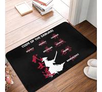 CWCMZDH Bushido Code des Samouraïs du Japon Anti-dérapant Paillasson Tapis de Tapis de Cuisine Entrée Salle de Bain Salon
