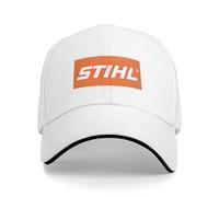 CWCMZDH Casquette de Baseball réglable avec Logo Stihls Tool pour Homme, Blanc