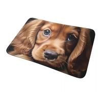 CWCMZDH Comment Choisir Le Parfait Cocker Spaniel Chien Chiot Animaux Anti-dérapant Paillasson Tapis de Tapis pour la Maison Chambre à Coucher