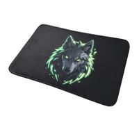 CWCMZDH Cool Wolf Conception de l'Animal Non-Slip Paillasson de l'eau de Preuve d'huile de Tapis de Cuisine Entrée de la Maison Balcon Électrode Tapis