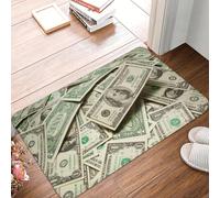 CWCMZDH De l'argent Dollars Le Projet De Loi Modèle De La Porte Avant du Tapis Anti-Dérapant Imperméable Extérieur De Paillasson Plancher De Salle De Bain Tapis