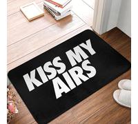 CWCMZDH Kiss My Airs Paillasson Anti-Dérapant Bain Tapis De Cuisine Garden Plancher De Garage Porte D'Entrée Tapis