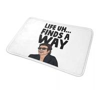 CWCMZDH La Vie Euh Trouve Un Moyen de Non-Glissement Paillasson Tapis de Sol Machine de Tapis de Cuisine Entrée de la Maison Balcon Électrode Tapis