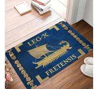 CWCMZDH Les Romains de l'antiquité Bain antidérapant Tapis de Trirèmes La 10e Détroit De la Legio X Fretensis Chambre à Coucher Tapis d'Entrée Paillasson Étage Décor Tapis