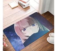 CWCMZDH Nazuna Nanakusa avec de Longs Cheveux raides Appel De La Nuit Yofukashi No Uta Anti-dérapant Paillasson Tapis de Sol Tapis