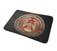 CWCMZDH Romain Aigle Impérial en Cuir antidérapant Paillasson Tapis de Tapis de Cuisine Entrée de la Maison Salle de Séjour