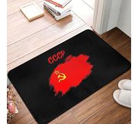 CWCMZDH Russie, l'Union soviétique Drapeau Soviétique Anti-dérapant Paillasson de la Poussière proo Tapis de Cuisine Entrée de la Maison Balcon