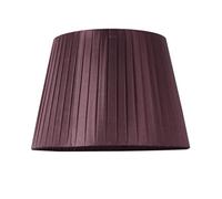 CWCQGH Abat-Jour, Abat-Jour en Tissu Coton et Lin E27 pour Applique Lustre lampadaire Lampe de Table Abat-Jour (Café 40cm)