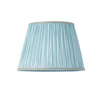 CWCQGH Éclairage en chêne, Abat-Jour crème, Abat-Jour de Lampe de Table, Bleu Clair, 30 cm