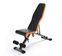CWCQGH Équipement de Fitness : Tabouret Pliant pour haltères, Banc réglable, Banc d'exercice Multifonctionnel, Banc pour abdominaux supportant jusqu'à 300 kg.