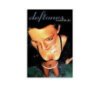 CWDRHD Around The Fur-Deftones - Décoration murale moderne ultra transparente - Décoration artistique exquise pour bureau, salon et chambre - Style sans cadre 20 x 30 cm